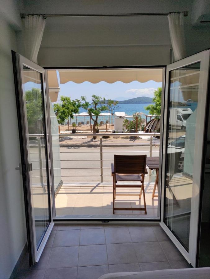 Sea View Apartments Nikos Néa Péramos Exterior foto